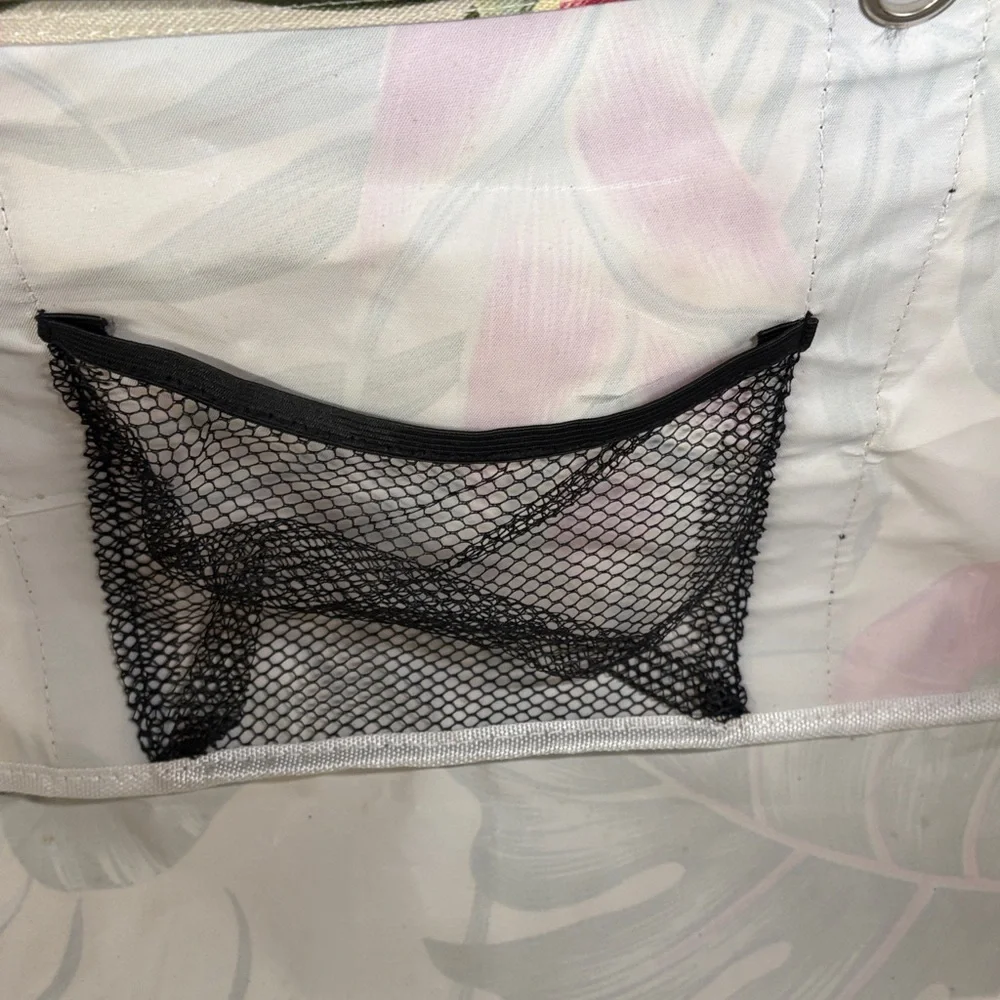 Hawaii Kauhale Living Floral Canvas Tote Bag - Picture 3 of 6